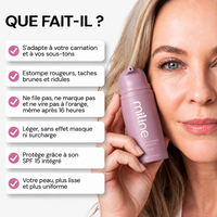 Fond de teint changeant de couleur
